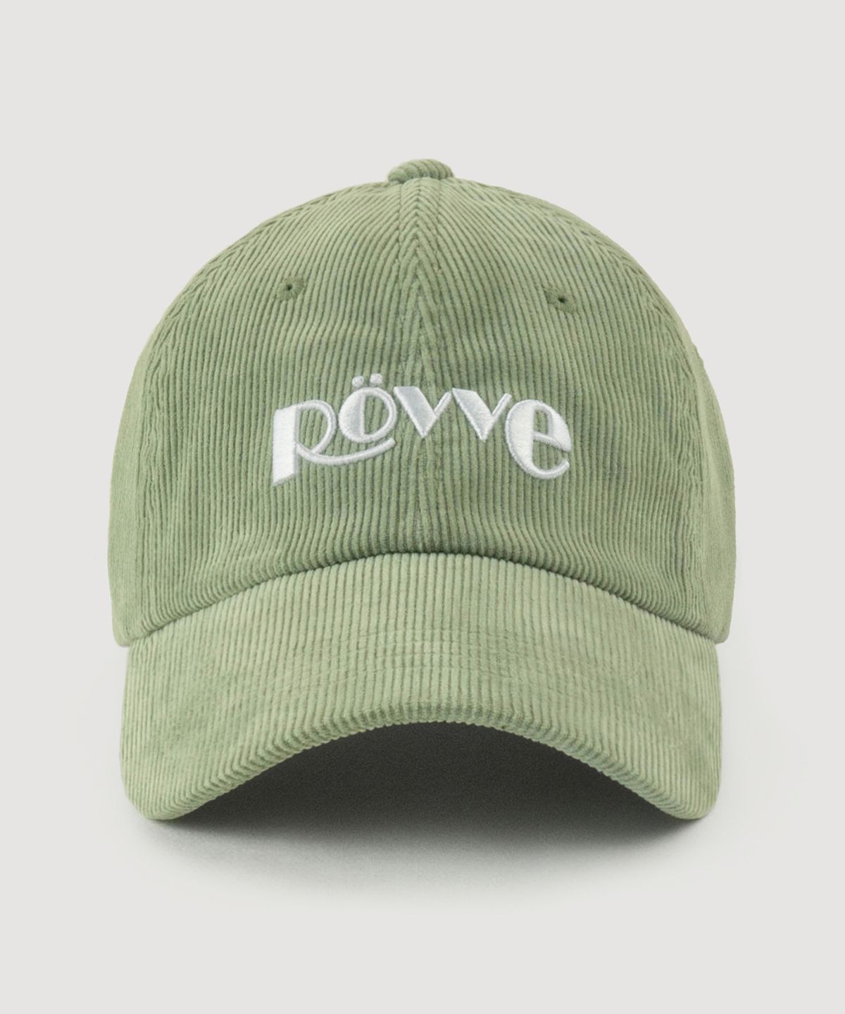 뢰브(ROVVE) Corduroy Logo Cap (Mint)