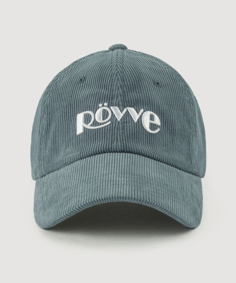 Corduroy Logo Cap (Blue Navy)
