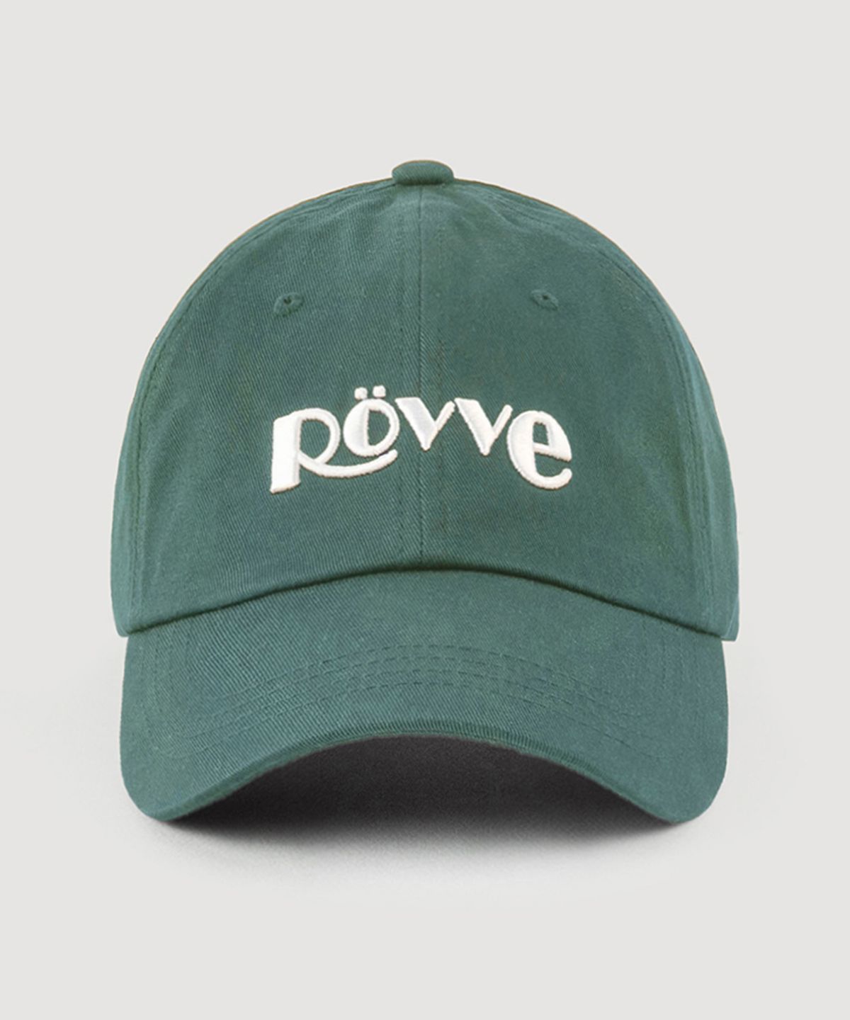 뢰브(ROVVE) Logo Cap (Forest Green)