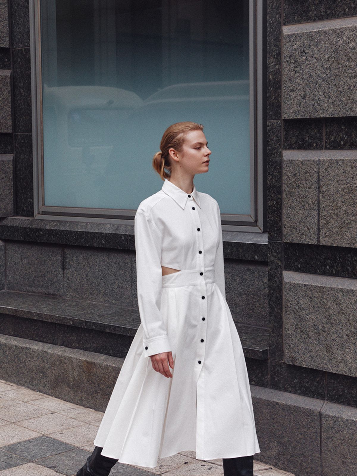 퍼블리카엑스(PUBLICKA X) BODHI DRESS IVORY
