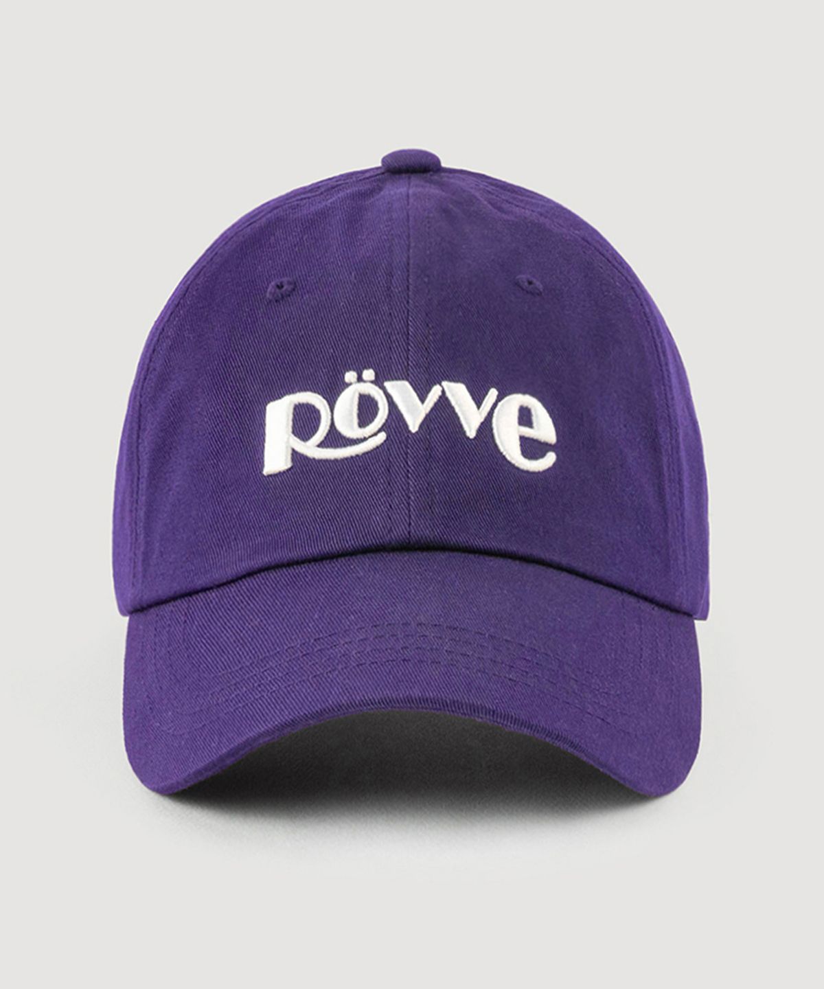뢰브(ROVVE) Logo Cap (Deep Purple)