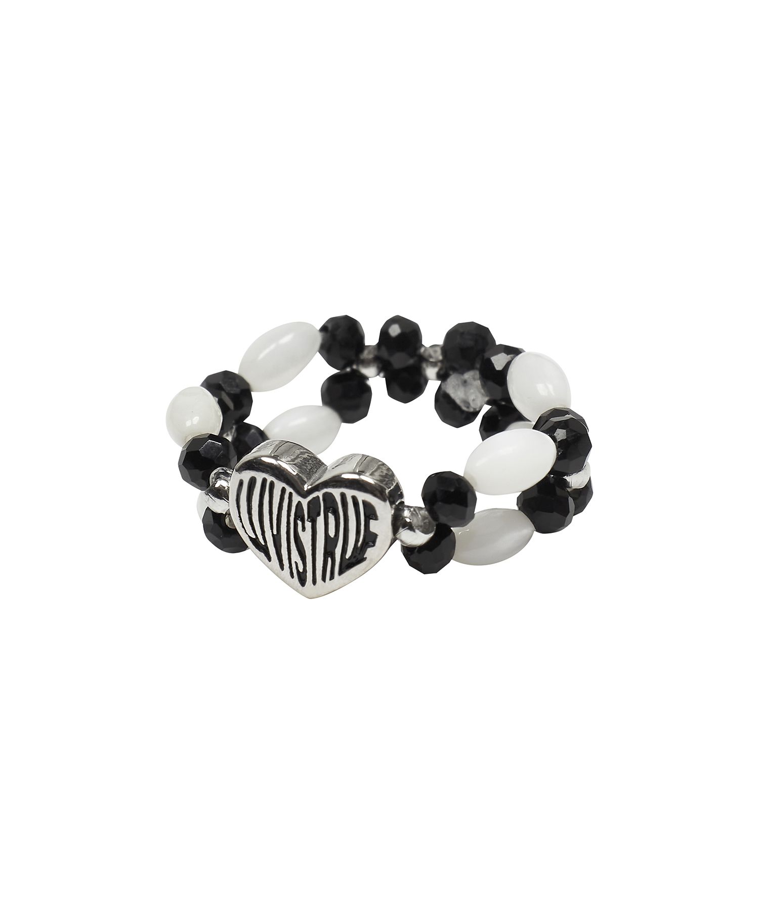 MUSINSA公式 | LUV IS TRUE FS HEART RING(WHITE)