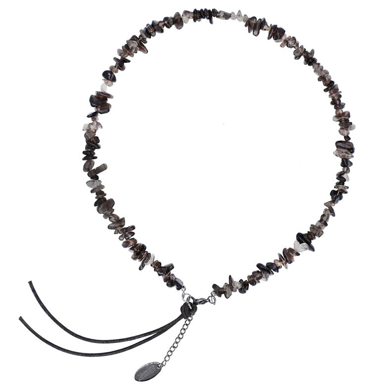 smoky irregular necklace #02
