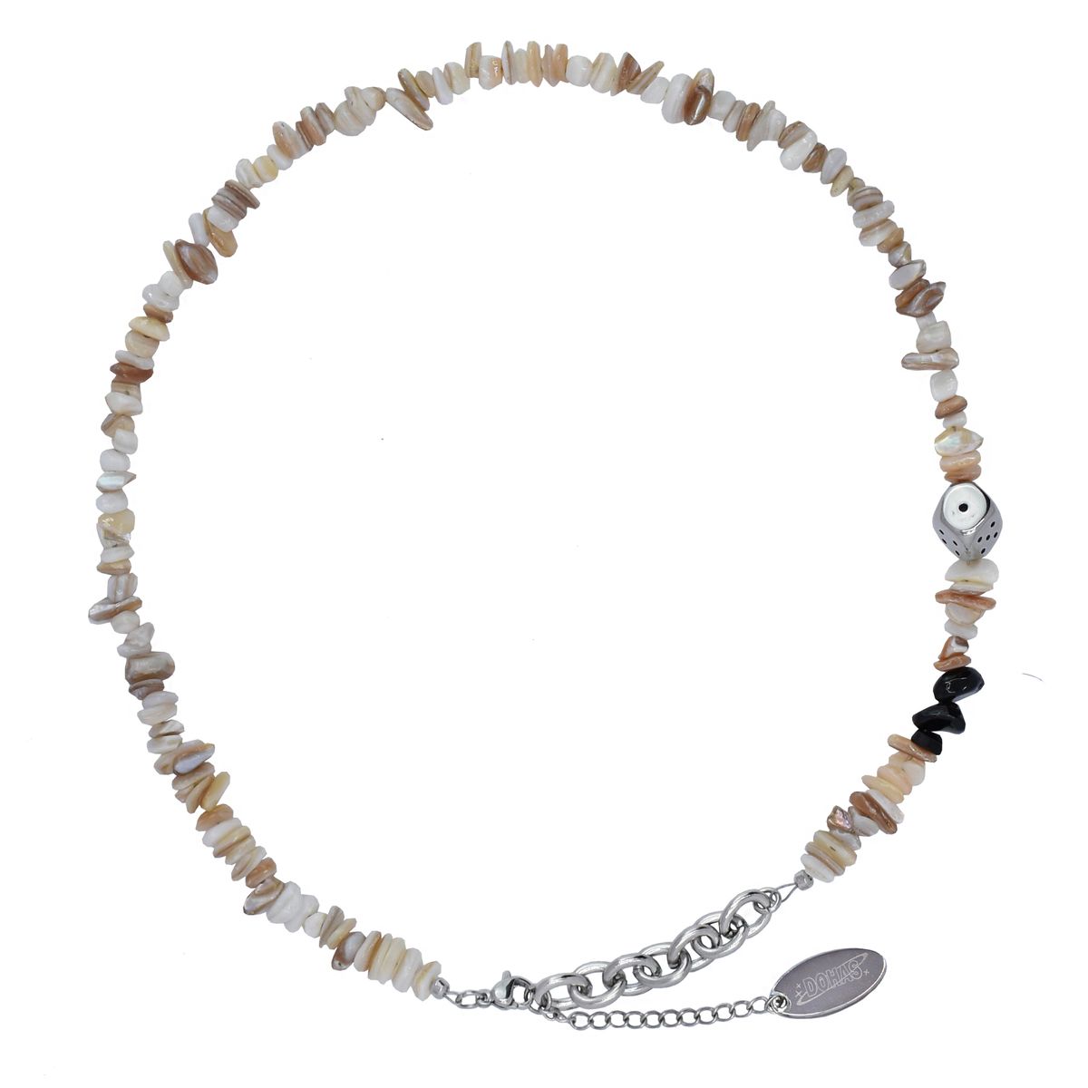 인시에(INSIE) dice 7 irregular necklace #04