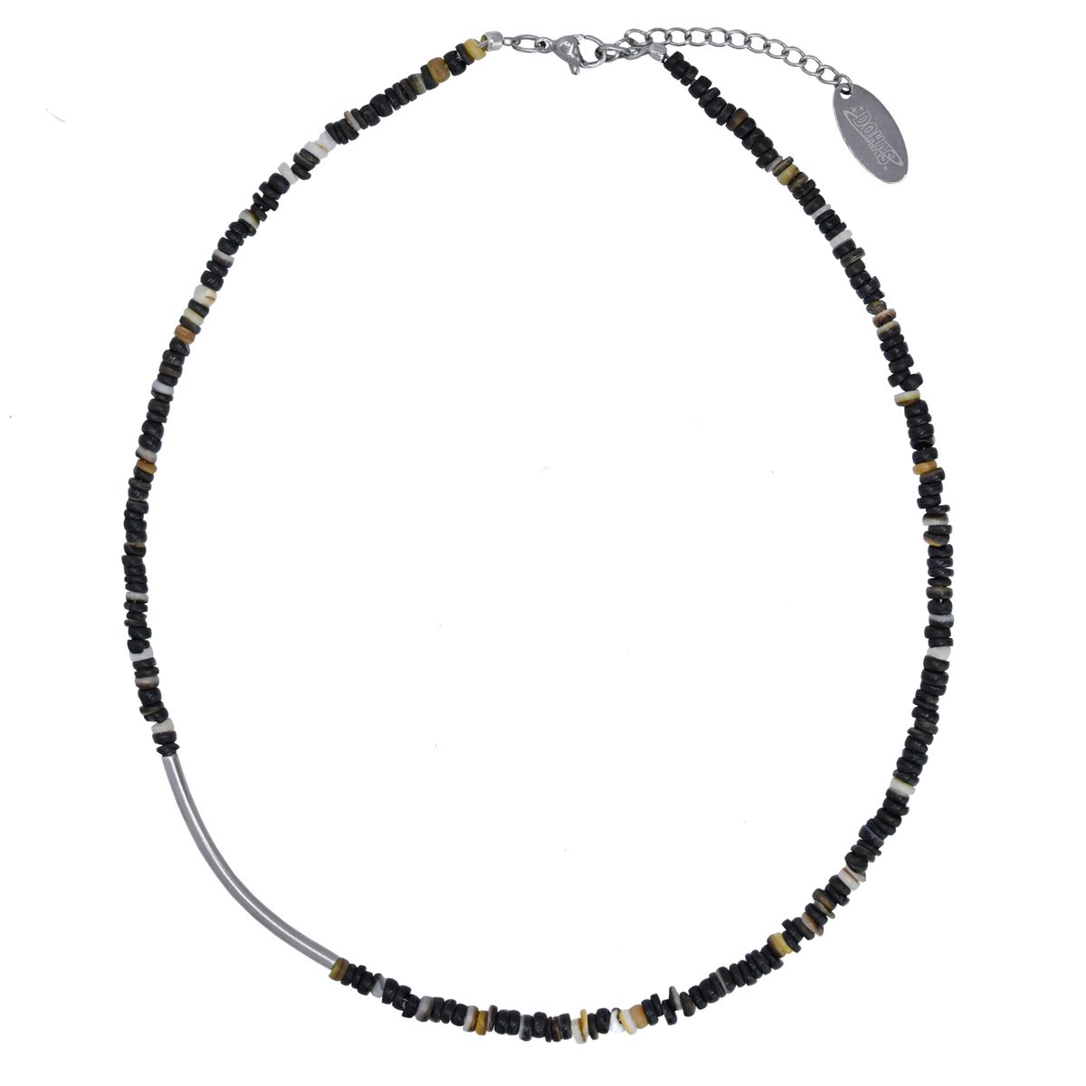 인시에(INSIE) S.irregular bar choker #05