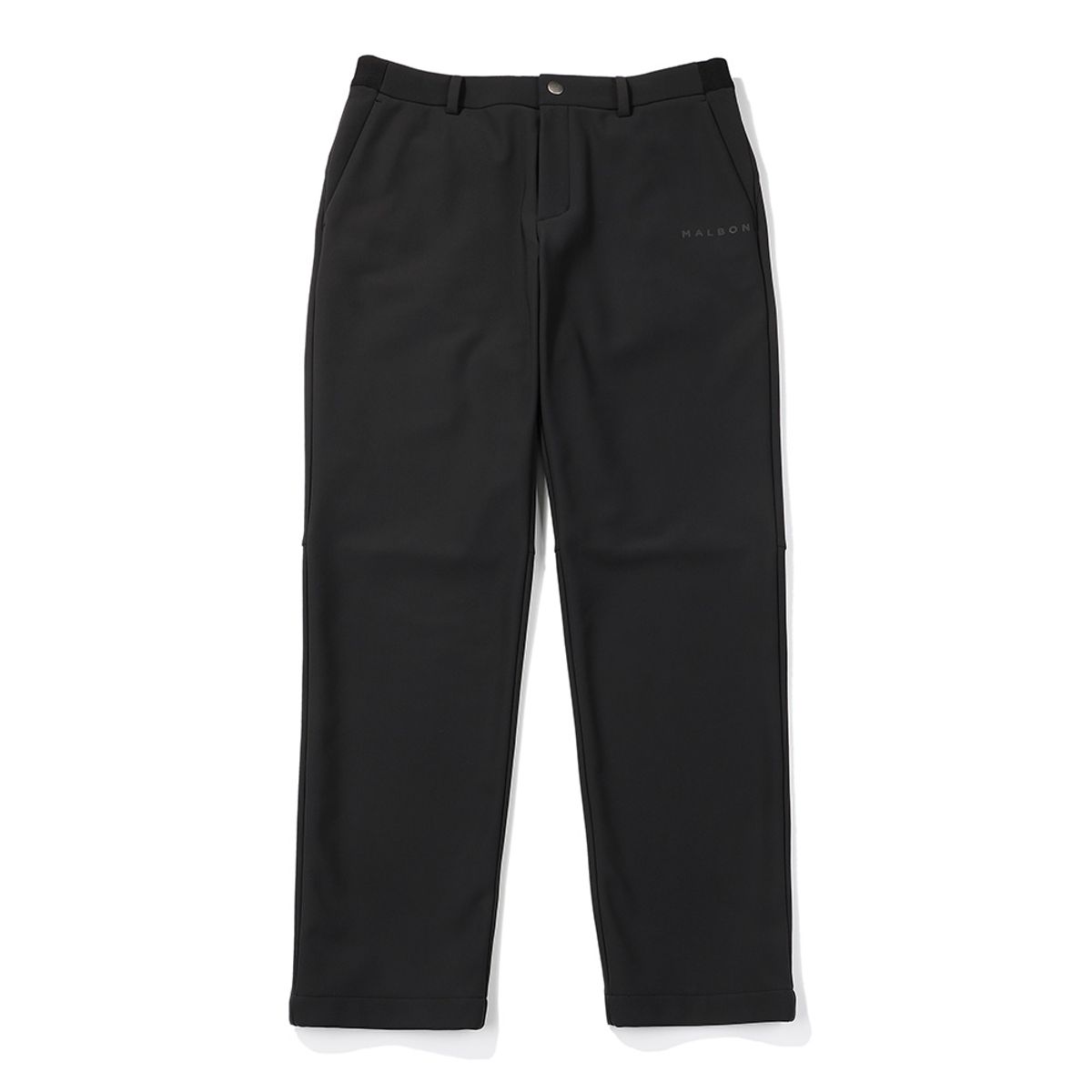 말본 골프(MALBON GOLF) 테크 기모 일자팬츠 BLACK (MAN)
