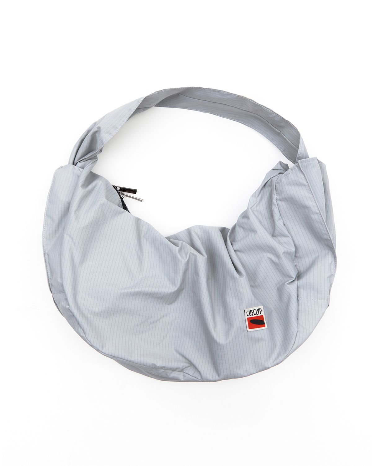 큐클리프(CUECLYP) [PAPARAZZI] Standard Hobo Bag (Light Gray)