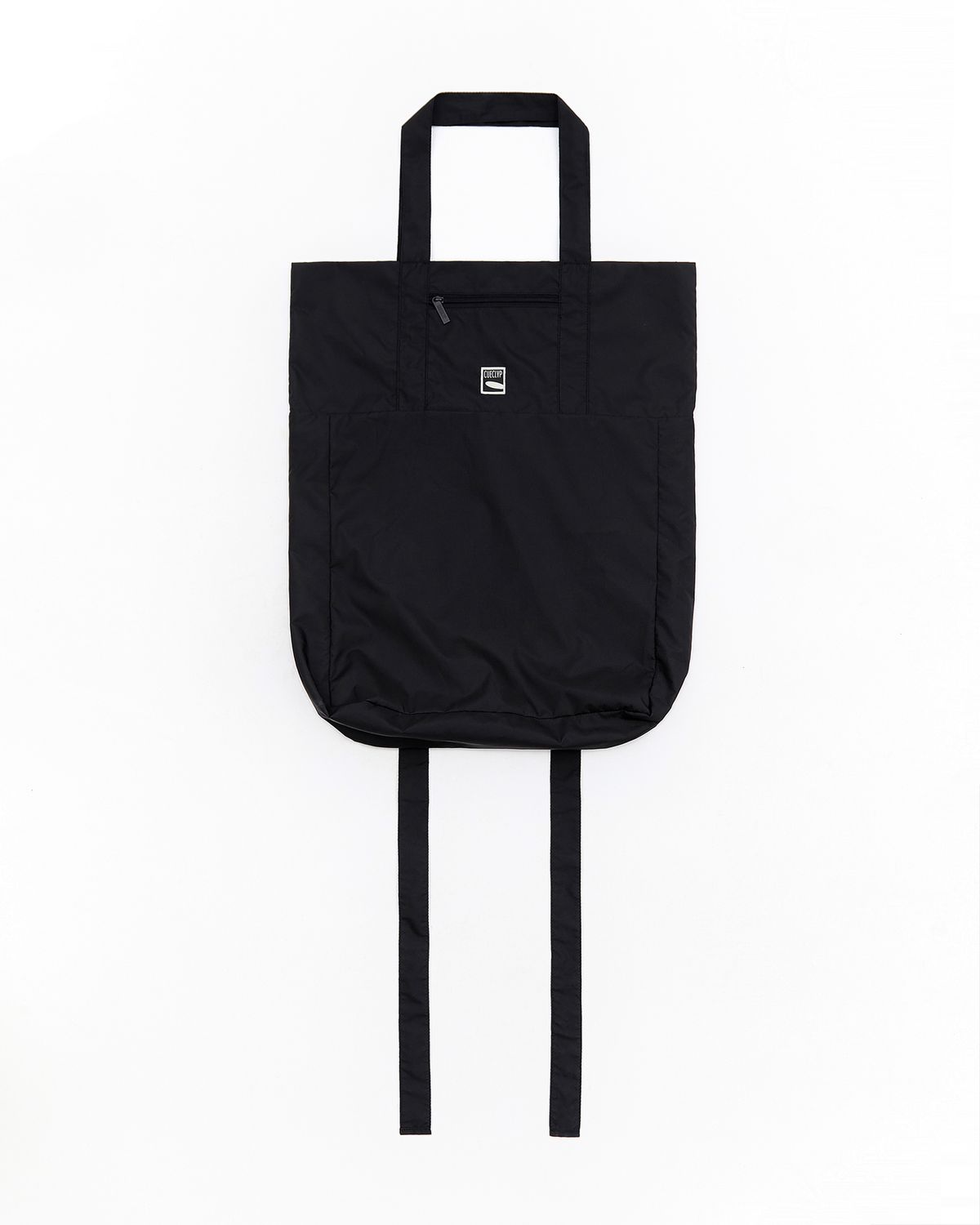 큐클리프(CUECLYP) [PAPARAZZI] Large Tote Bag (Black)
