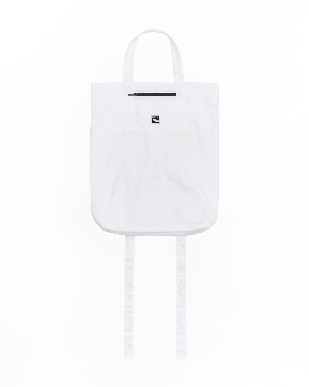 큐클리프(CUECLYP) [PAPARAZZI] Large Tote Bag (White)
