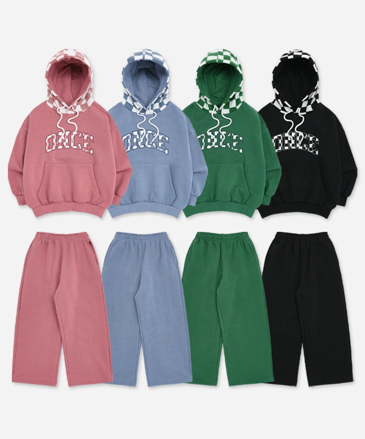 베리클로젯(BERRYCLOSET) 원스 체커 상하세트