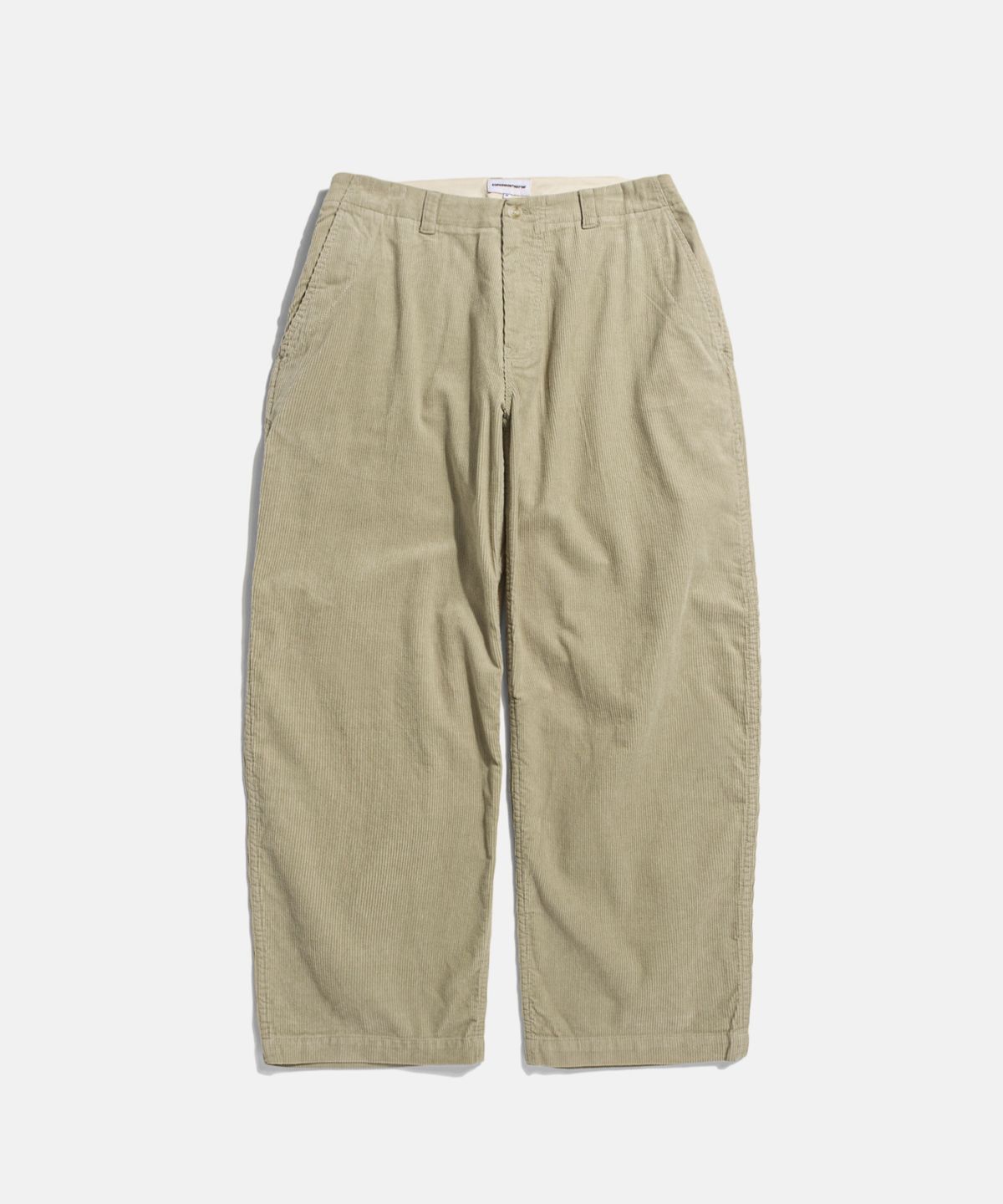 에스피오나지(ESPIONAGE) Corduroy Officer Pants Bone Beige