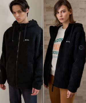 윈드프루프 쉘파 플리스 블랙