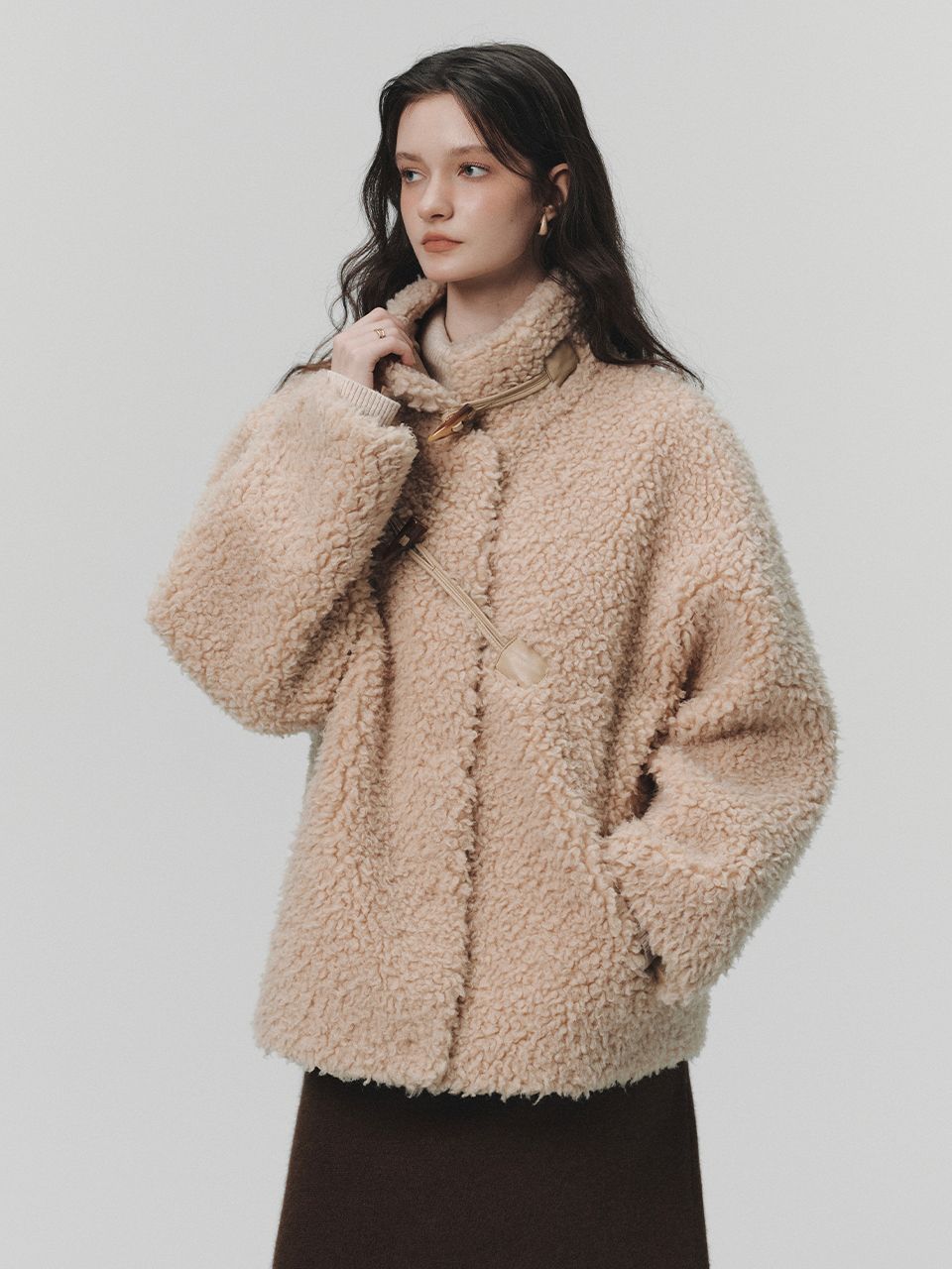 MUSINSA | LENINA BABY BEAR COAT_BEIGE