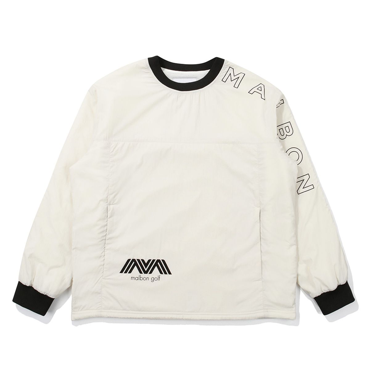 말본 골프(MALBON GOLF) 기능성 안감 경량 피스테 IVORY (MAN)