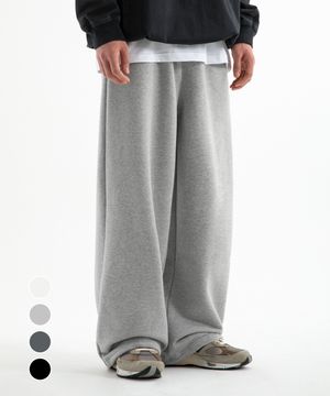 스트링 와이드 스웨트 팬츠 ( 4Color )