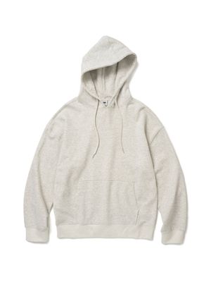 기모 오버핏 후드 스웻 셔츠 [M/OATMEAL]
