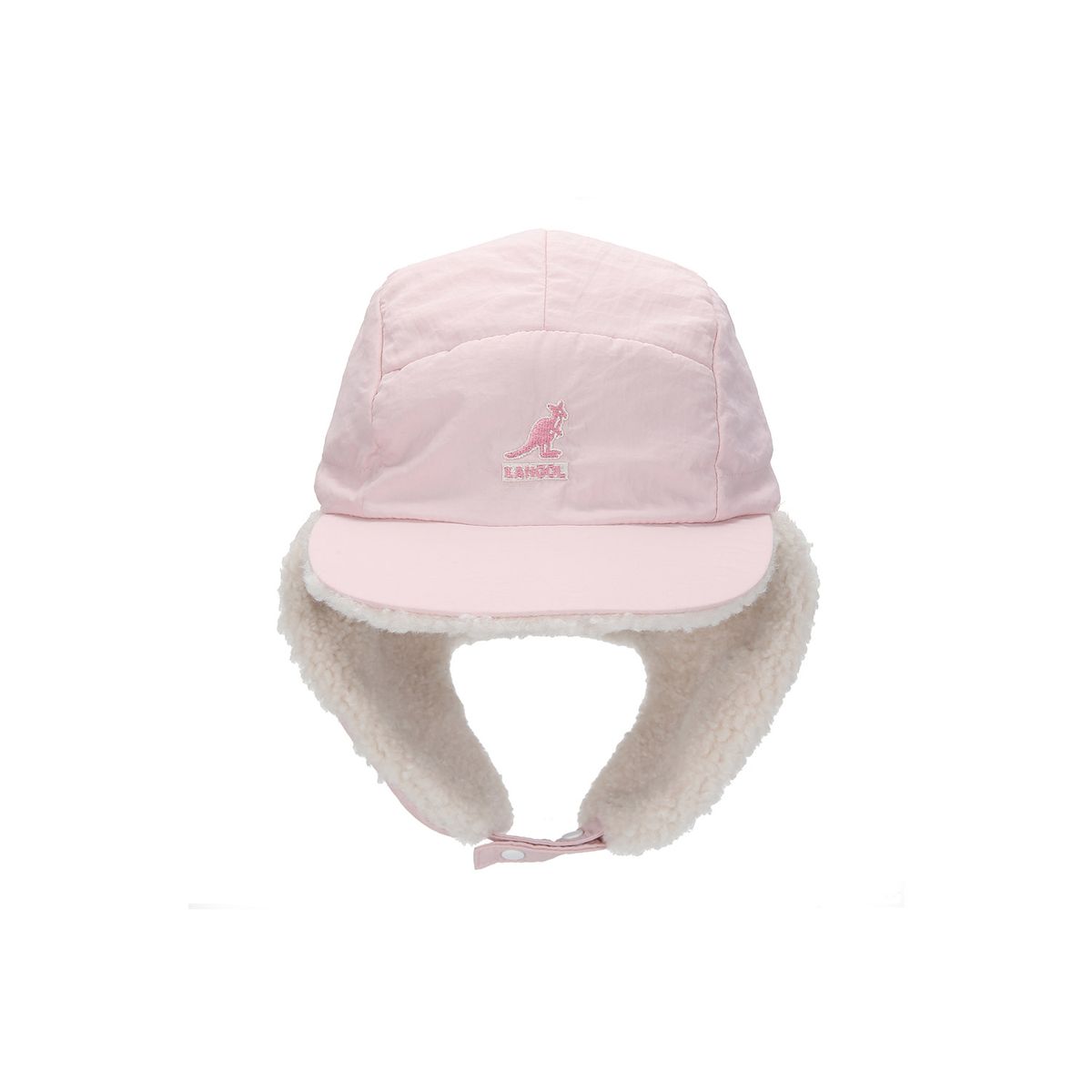캉골키즈(KANGOL KIDS) 키즈 플리스 리버시블 이어플랩 QF 0002 라이트 핑크