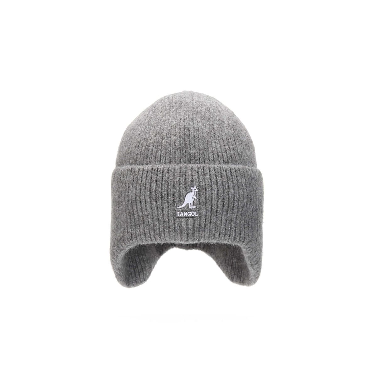 캉골키즈(KANGOL KIDS) 키즈 이어플랩 비니 QF 0002 그레이