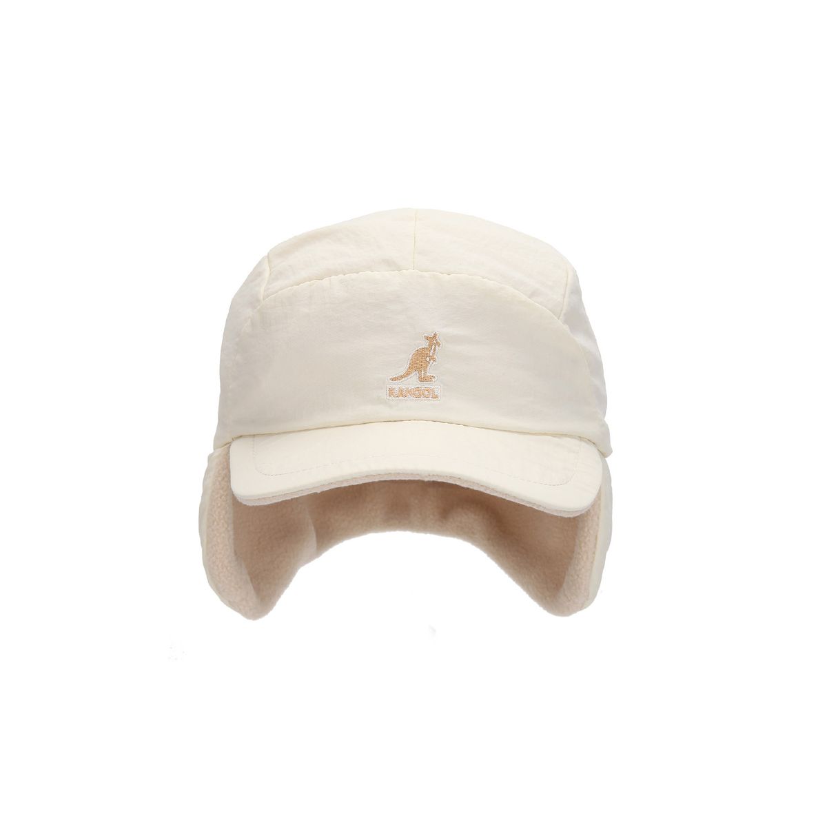 캉골키즈(KANGOL KIDS) 키즈 플리스 리버시블 이어플랩 QF 0001 아이보리