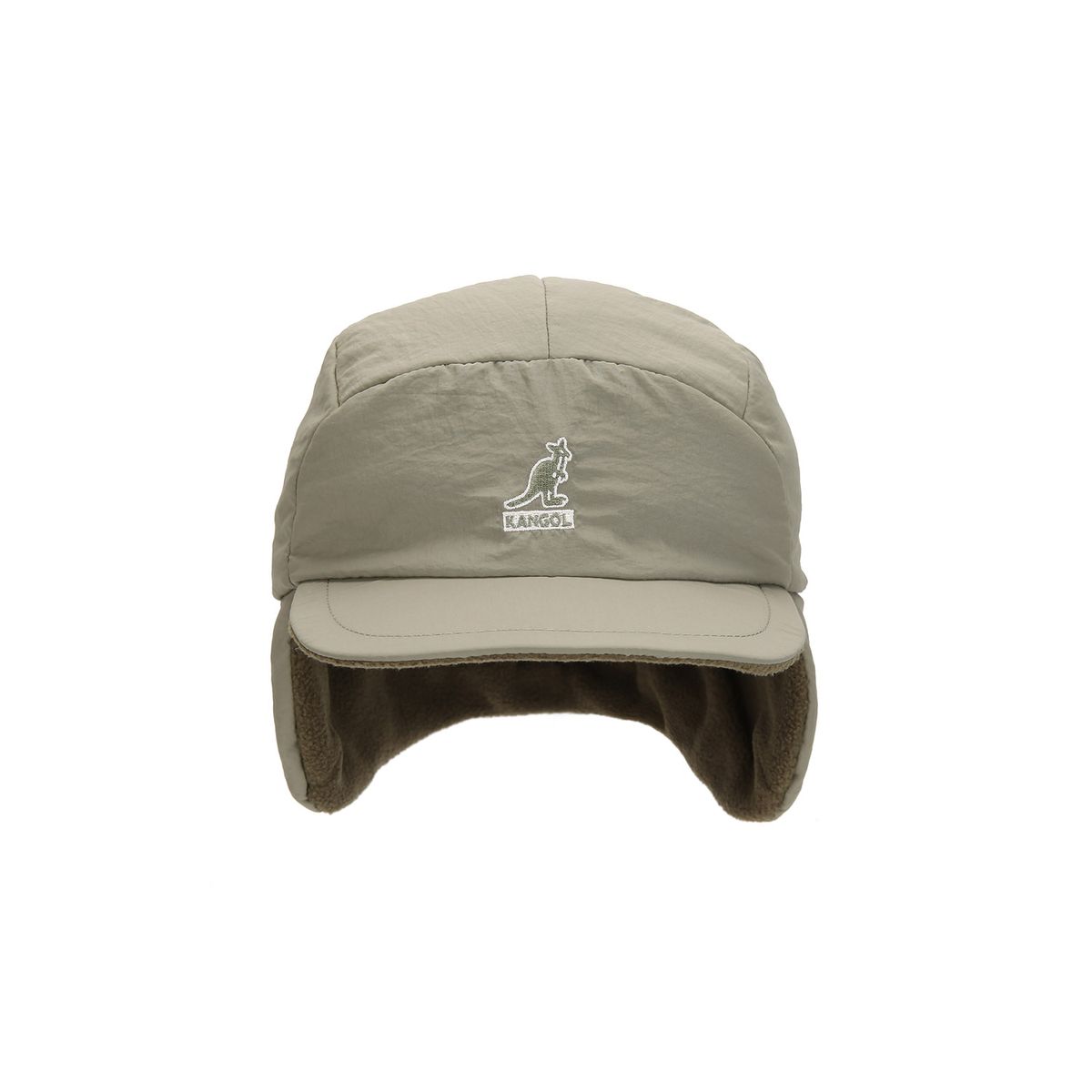캉골키즈(KANGOL KIDS) 키즈 플리스 리버시블 이어플랩 QF 0001 카키