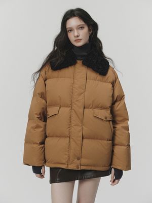 PEPI duck down padding_CAMEL