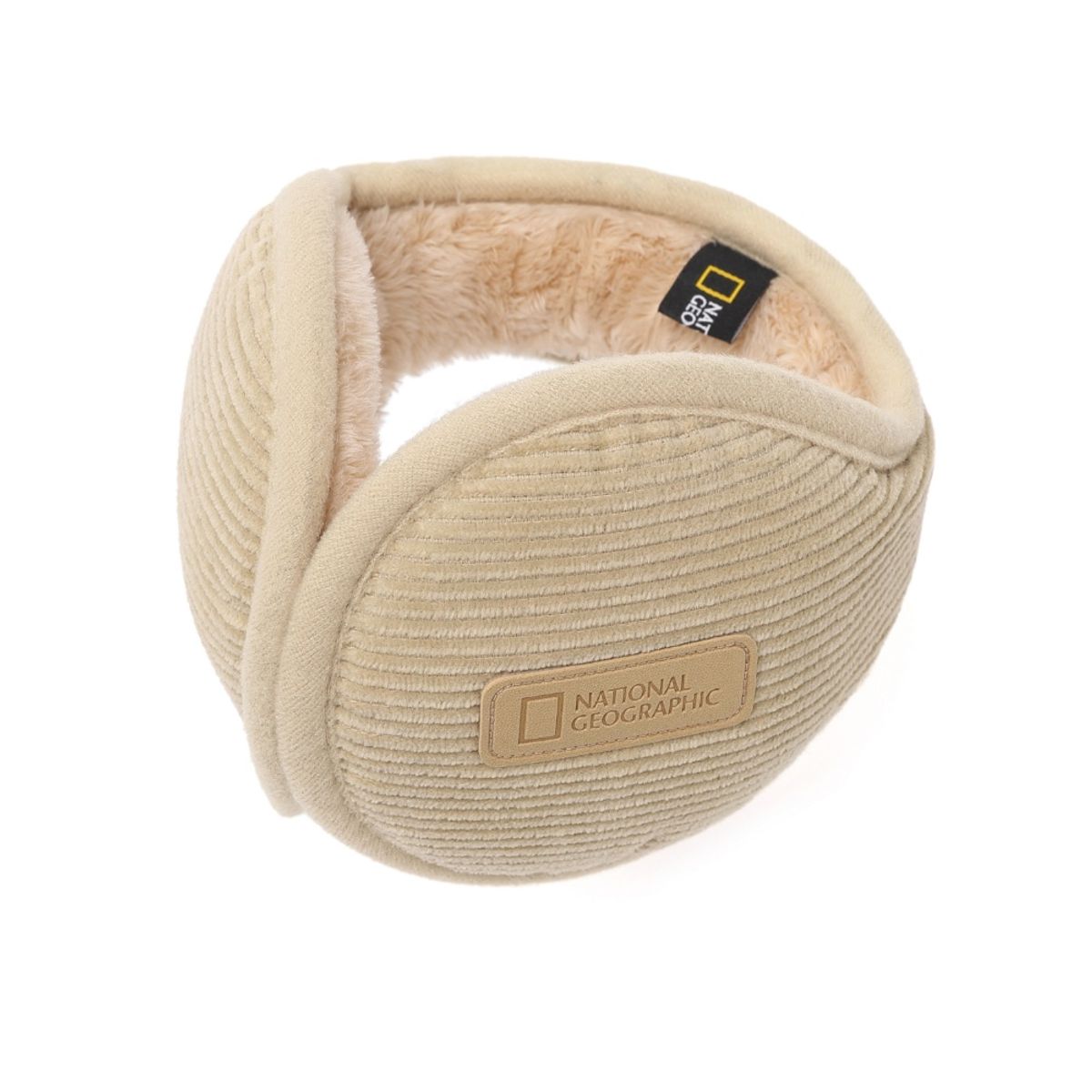 내셔널지오그래픽 키즈(NATIONAL GEOGRAPHIC KIDS) K244KAC040 코듀로이 이어워머 BEIGE