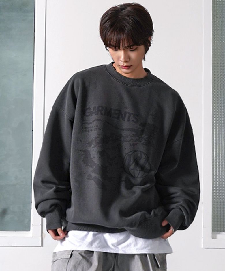 피그먼트 가먼츠 시티즌 스웨트 맨투맨 PIGMENT D.GREY