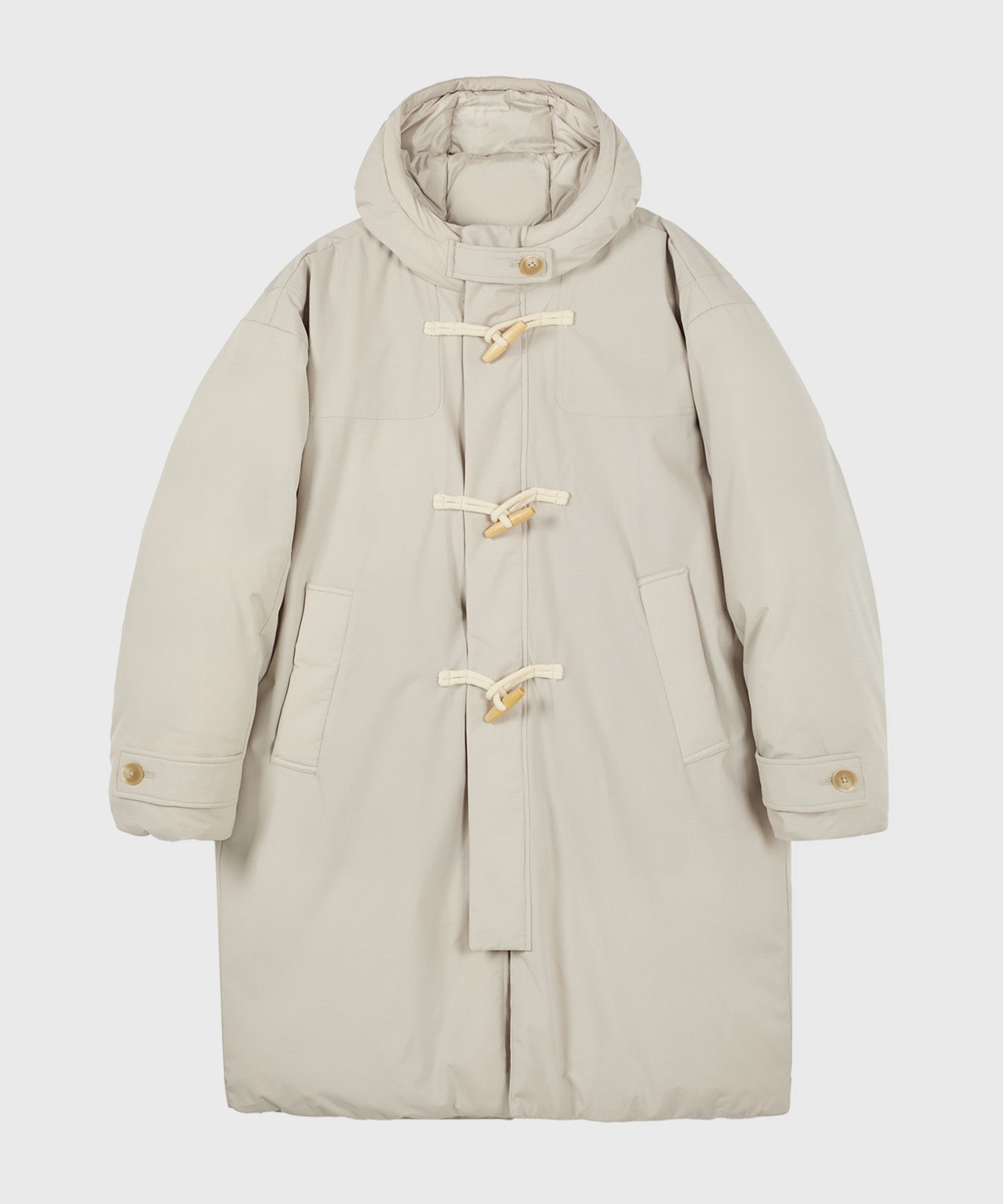 MUSINSA公式 | KIIMUIR Overfit 2-WAY Duffle Hood Long