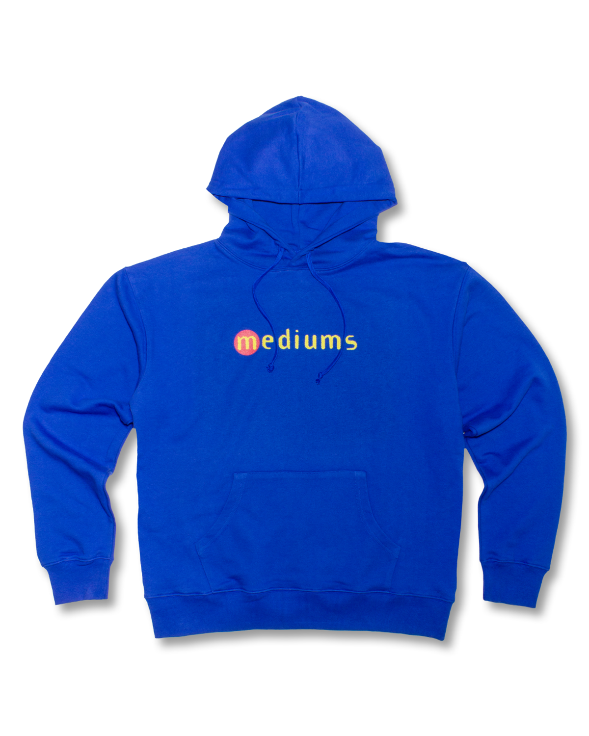 미디엄스(MEDIUMS) Pablo Honey Hoodie - Blue (파블로 허니 후드티 - 블루)