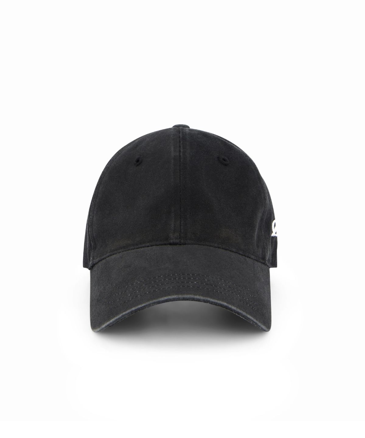 51퍼센트(51PERCENT) SIDE LOGO CAP - Washed Black
