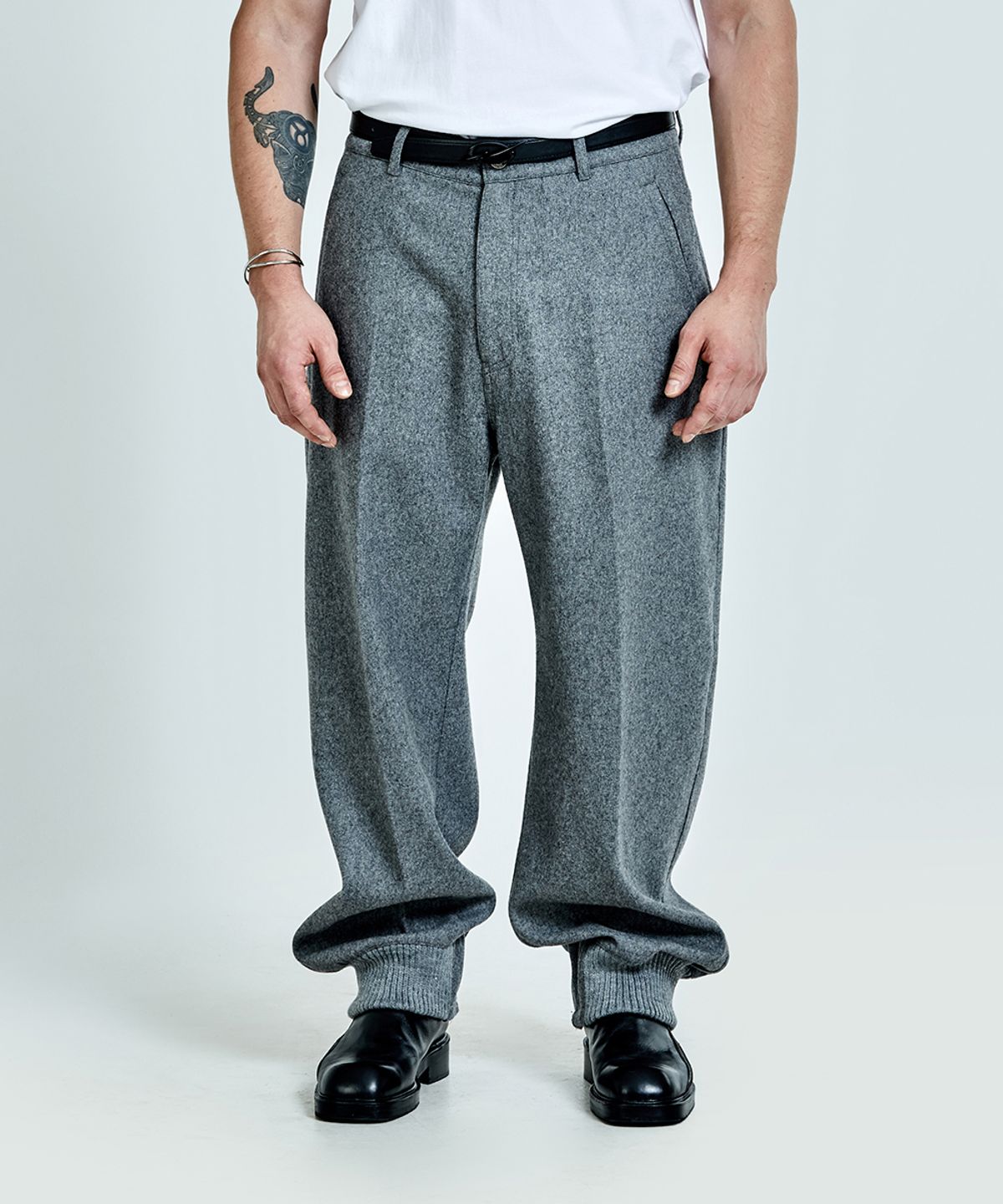 51퍼센트(51PERCENT) Wool pants - Grey