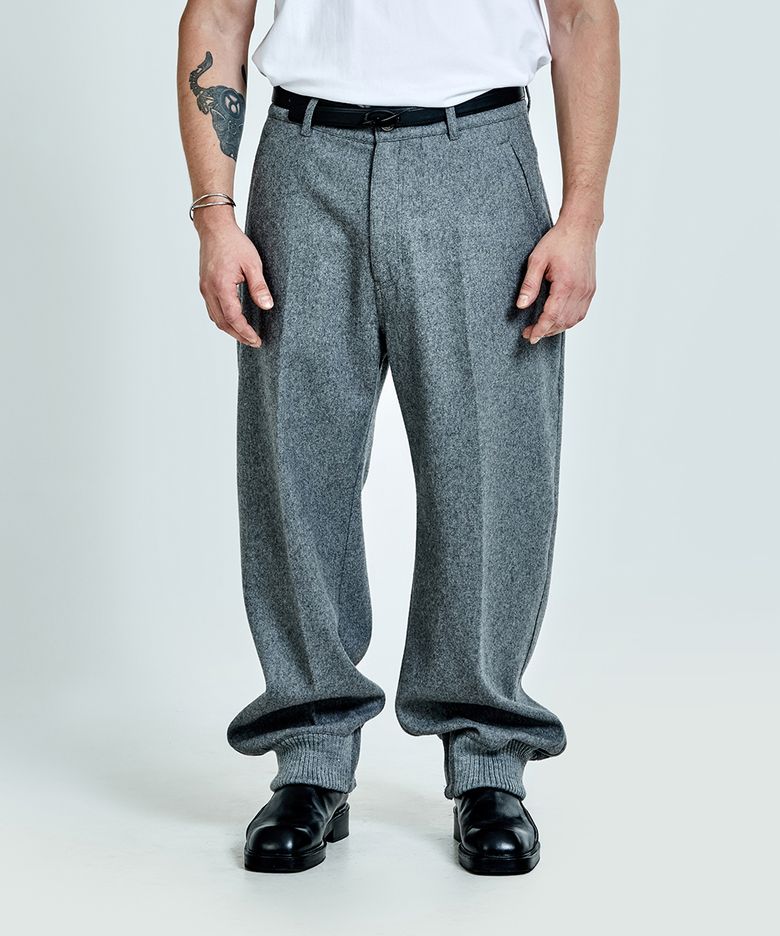 Wool pants - Grey