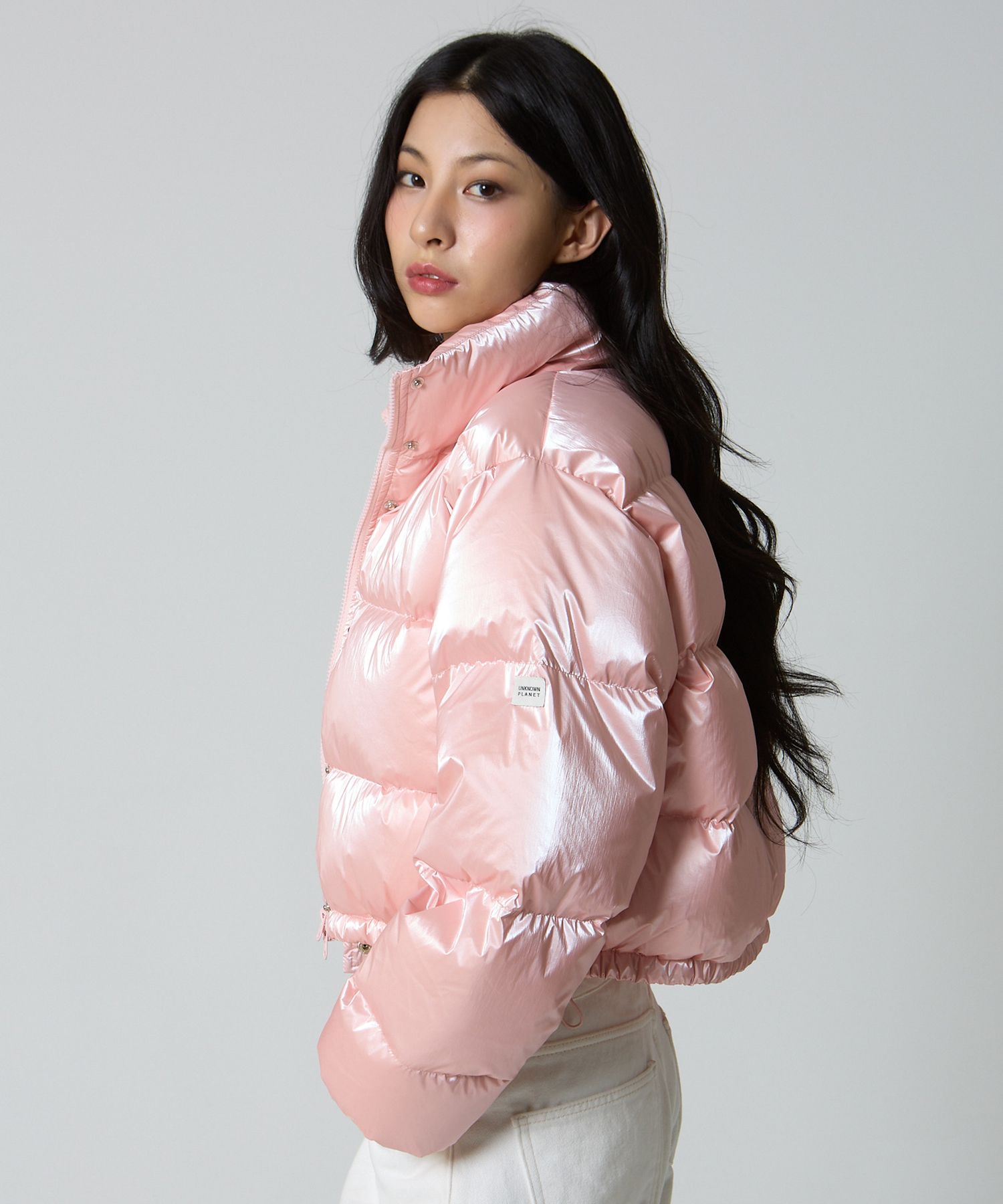 【希少✨】ファクトリーベア★バイクジャケット　ワッペン　80s　派手ピンク男女 ba5ffc6c44424bdc5eb13a061c6a02