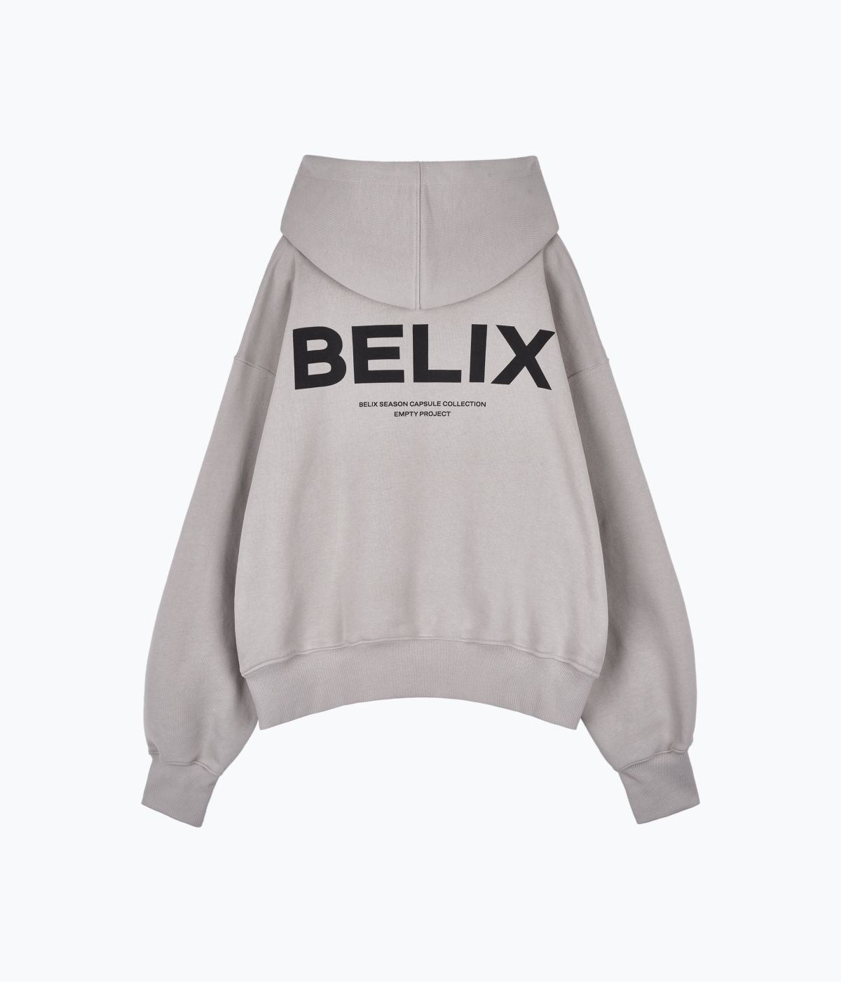 벨릭스(BELIX) Season back logo hoodie grey