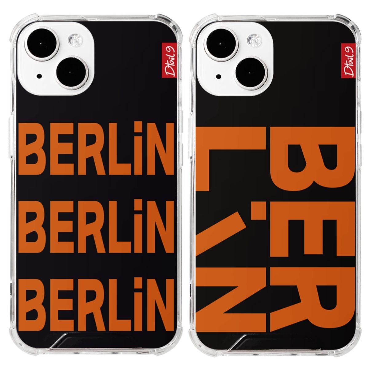 디테일나인(DTAIL9) 아이폰케이스 Berlin City Name 컬렉션