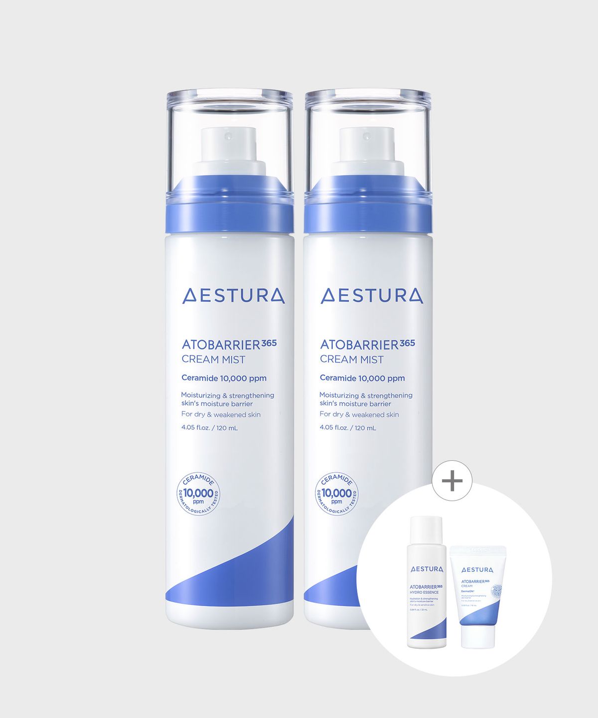 에스트라(AESTURA) 아토베리어365 크림미스트 120ML 2개