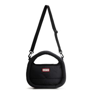 [UNISEX] 프레임드 푸퍼 미디 호보백 - 블랙 UBX3712KBMBLK