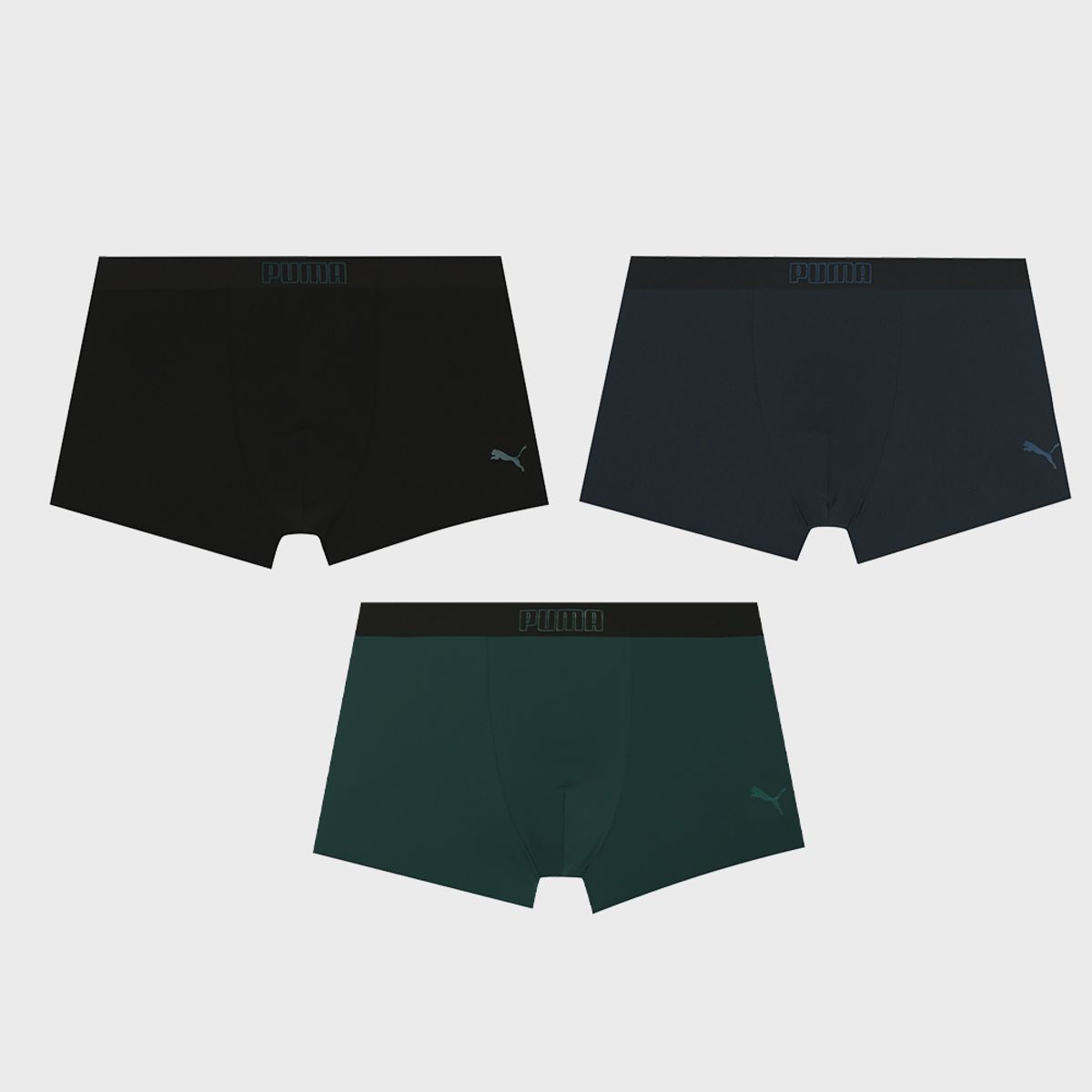 푸마 바디웨어(PUMA BODYWEAR) 컴포트 프리컷 퓨징 드로즈 3PACK