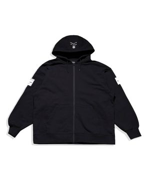 와일드띵스 X 마스터마인드 후디 세피아 블랙