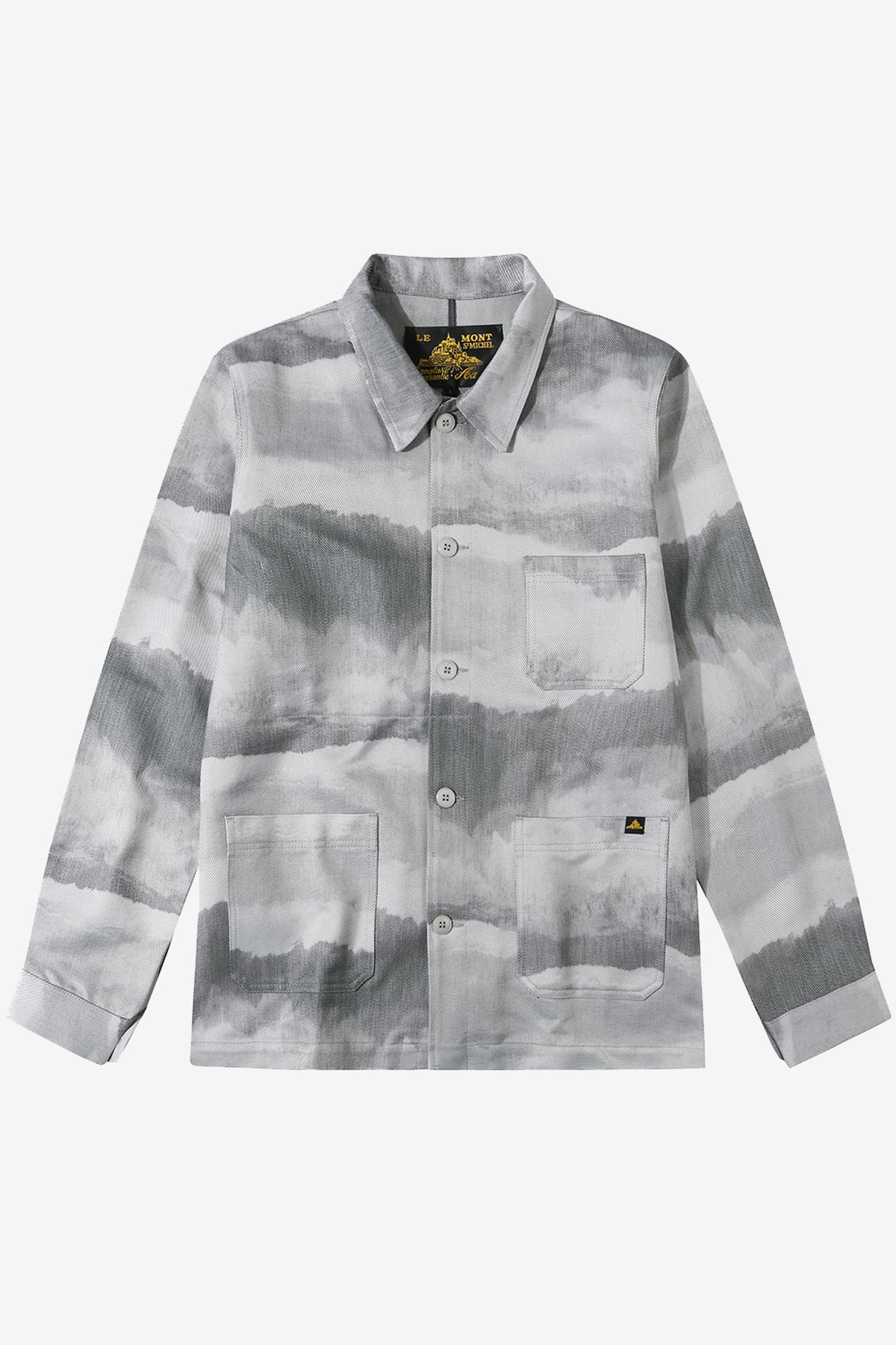 르몽생미셸(LE MONT ST MICHEL) VOGO - JACQUARD JACKET_Grey