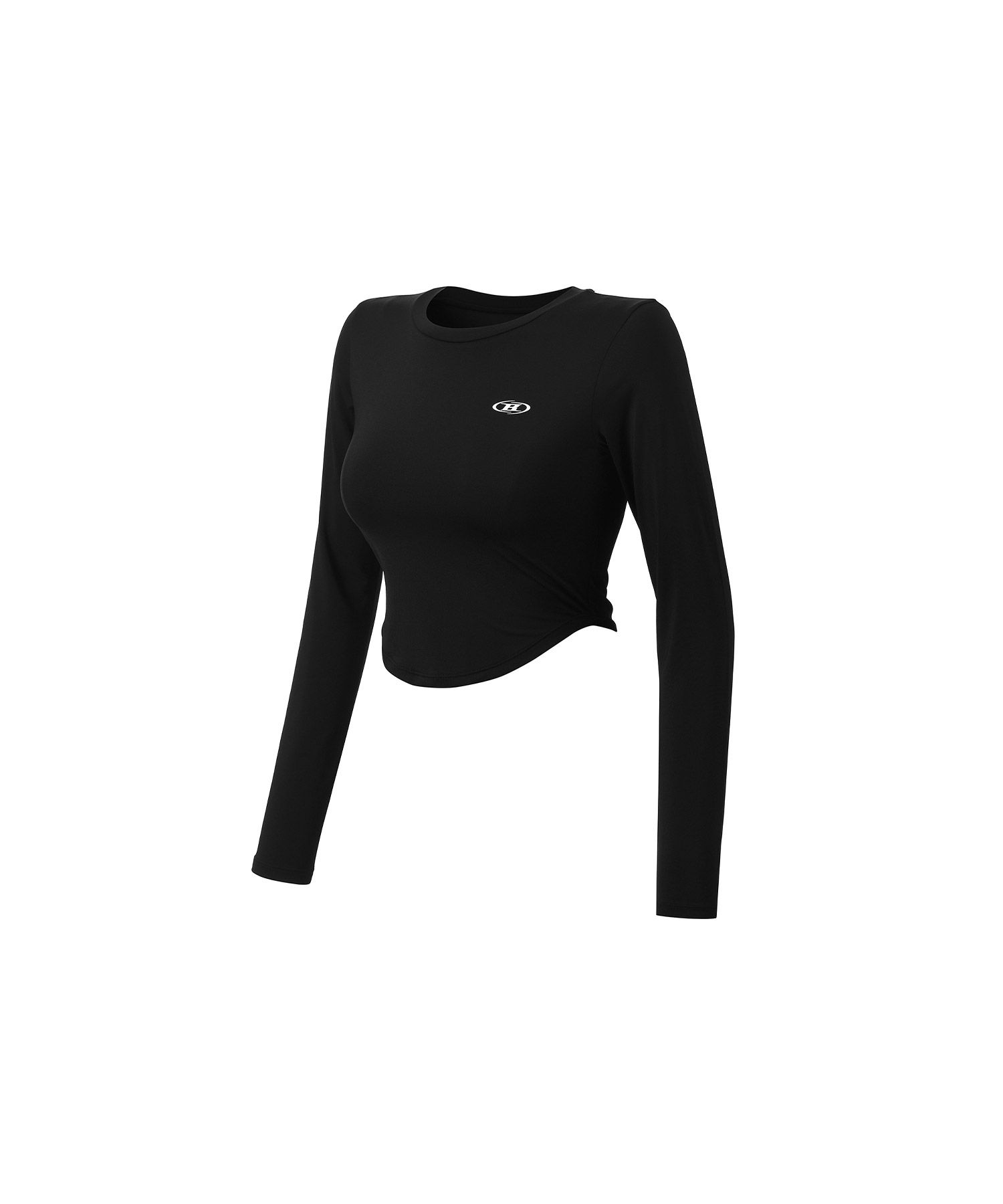 MUSINSA | BORN TO WIN SYMBOL B QUICK DRY LONGSLEEVE [BLACK]