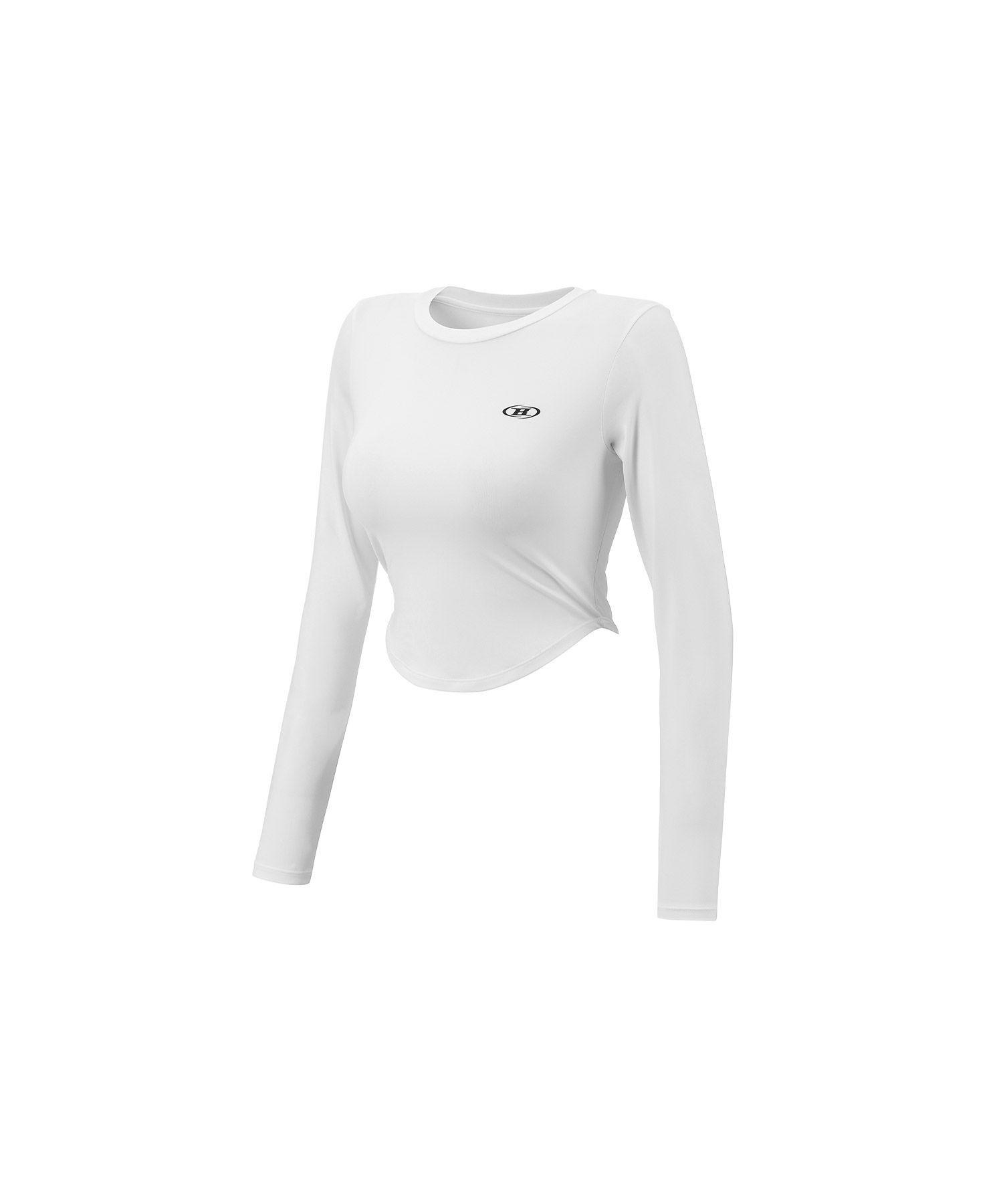 MUSINSA公式 | BORN TO WIN SYMBOL B QUICK DRY LONGSLEEVE [WHITE]