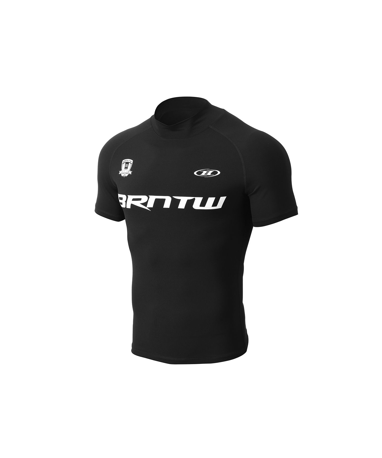 ★2024SS新作★BORN TO WIN★MUSCLE FIT COLLAR T-SHIRTS MUSINSA | BORN TO WIN BRNTW MUSCLE FIT HIGH NECK T-SHIRTS