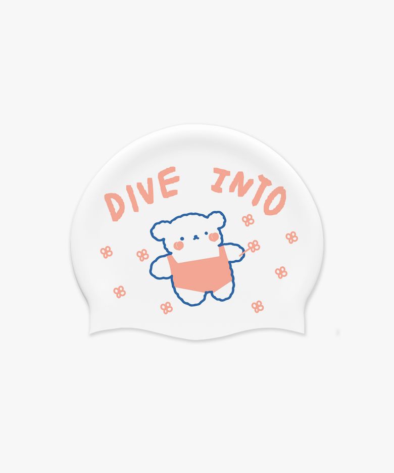 피치곰 수영모자 (진피치/연피치)