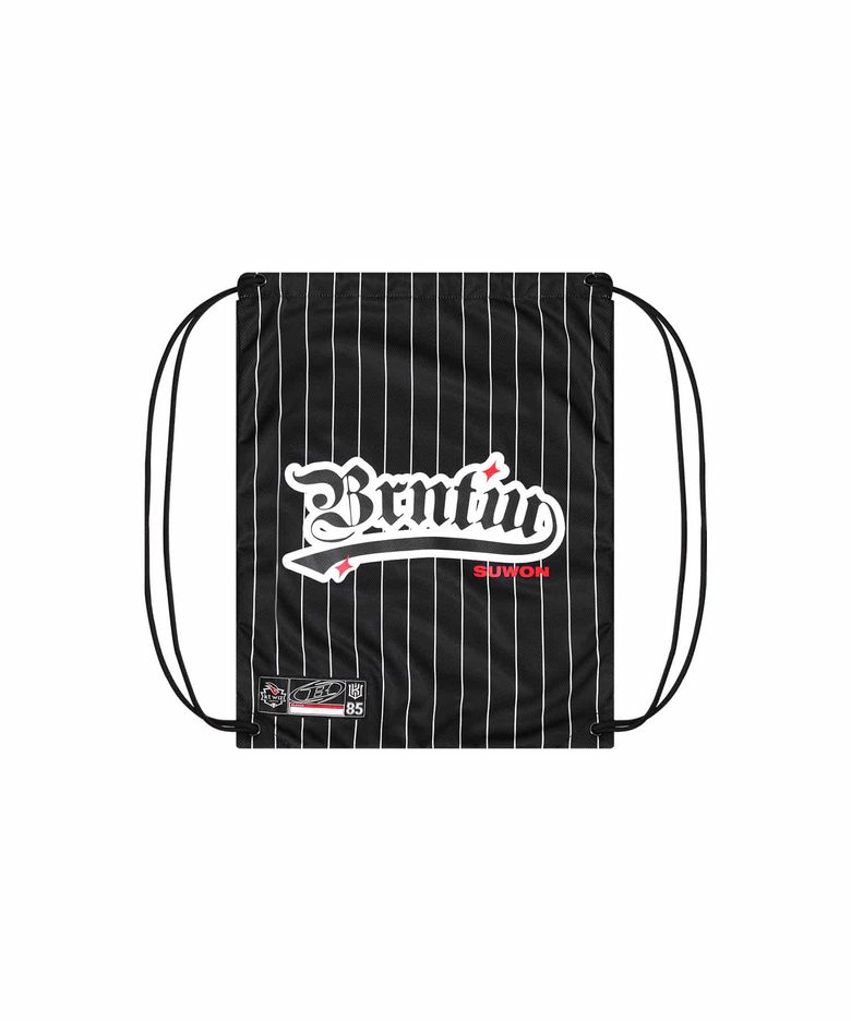 BORNTOWIN X KT WIZ GYM SACK [BLACK]