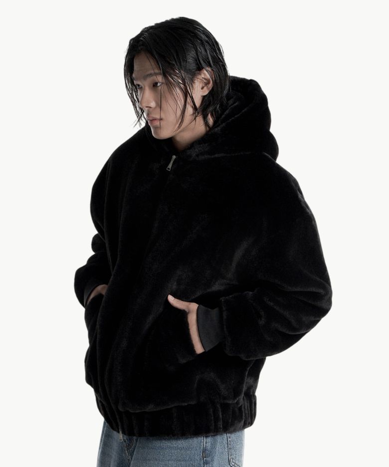 퍼 후드 집업