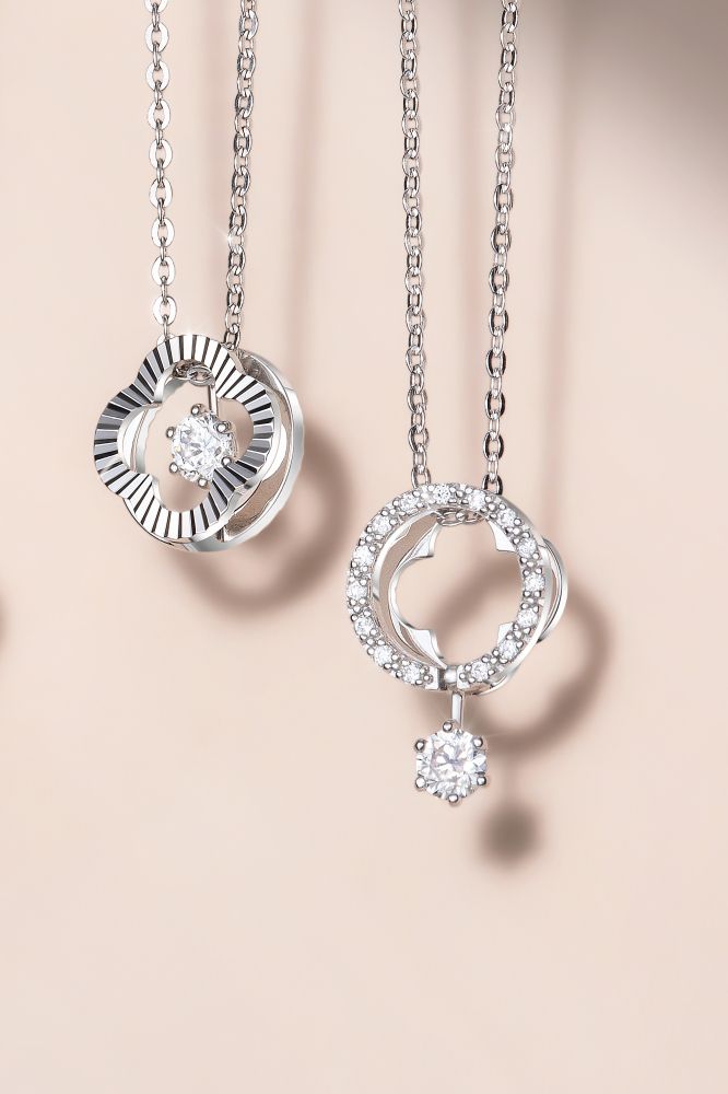 J.ESTINA ● CLOVIA DUELLO ネックレス J.Estina Clovia Duello Necklace JJJTNQ2BF042SW420 Silver 925