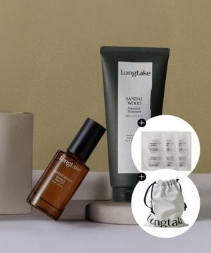 [증정] 헤어오일 & 트리트먼트 듀오 세트 (샌달우드/블랙티앤피그)