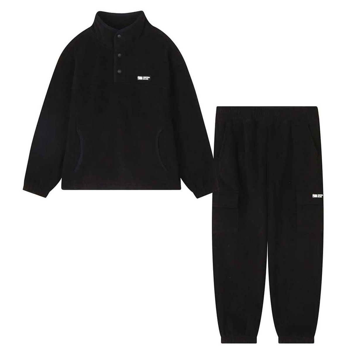 엔비에이 키즈(NBA KIDS) NBA 플리스 세트(K244ST010P) 블랙