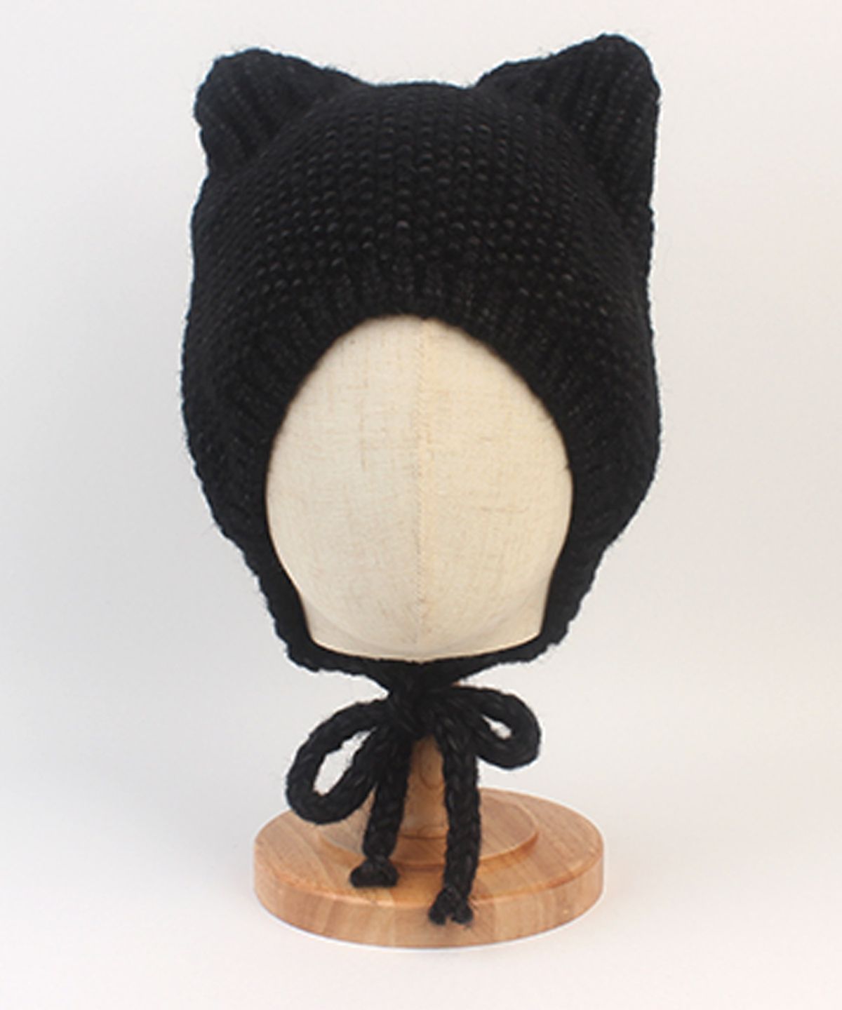 유니버셜 케미스트리(UNIVERSAL CHEMISTRY) Cat Knit Black Balaclava 바라클라바